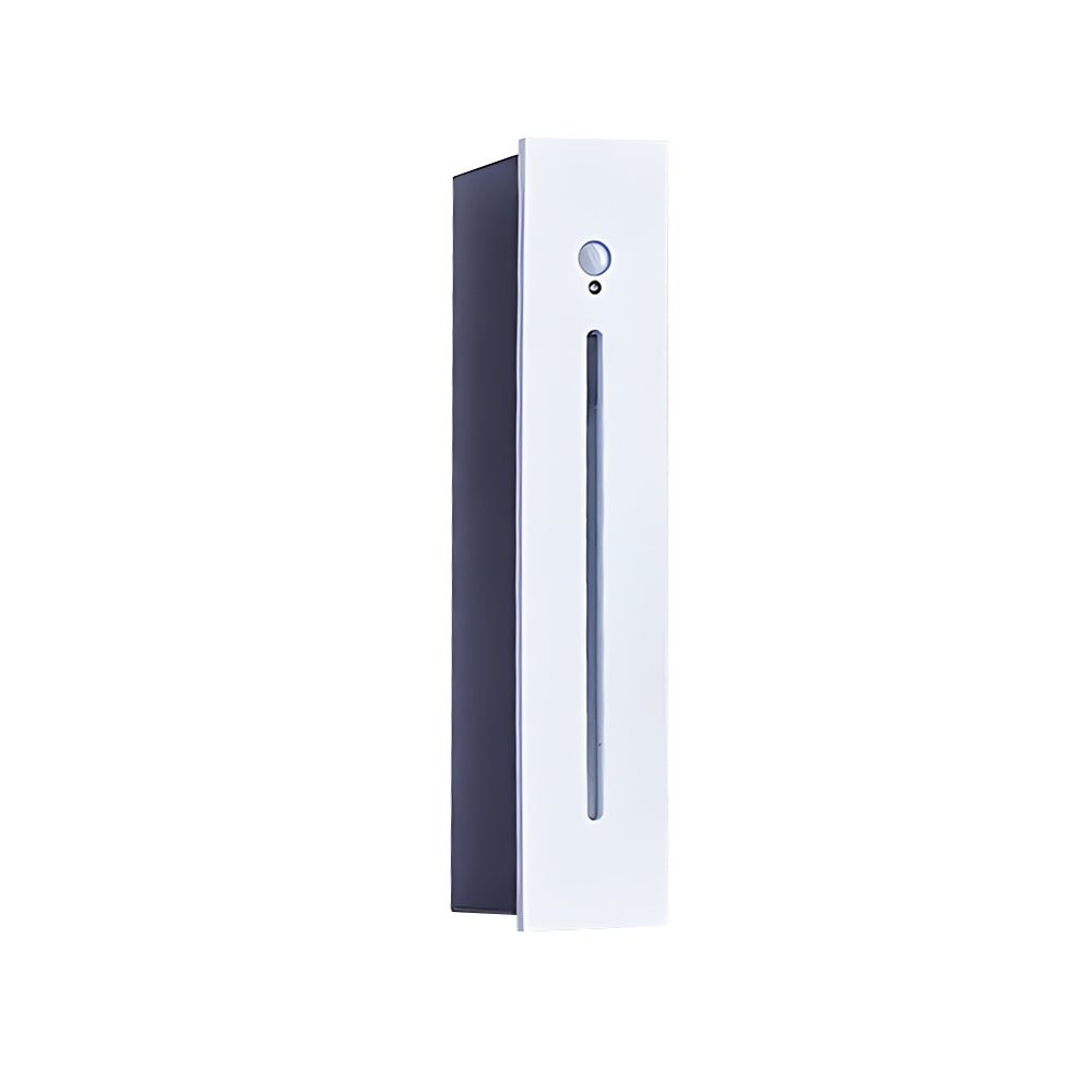 Contemporary Vertical Recessed LED Stair Light — Die-Cast Aluminum, Motion Sensor, IP44, 3W, Indoor/Outdoor