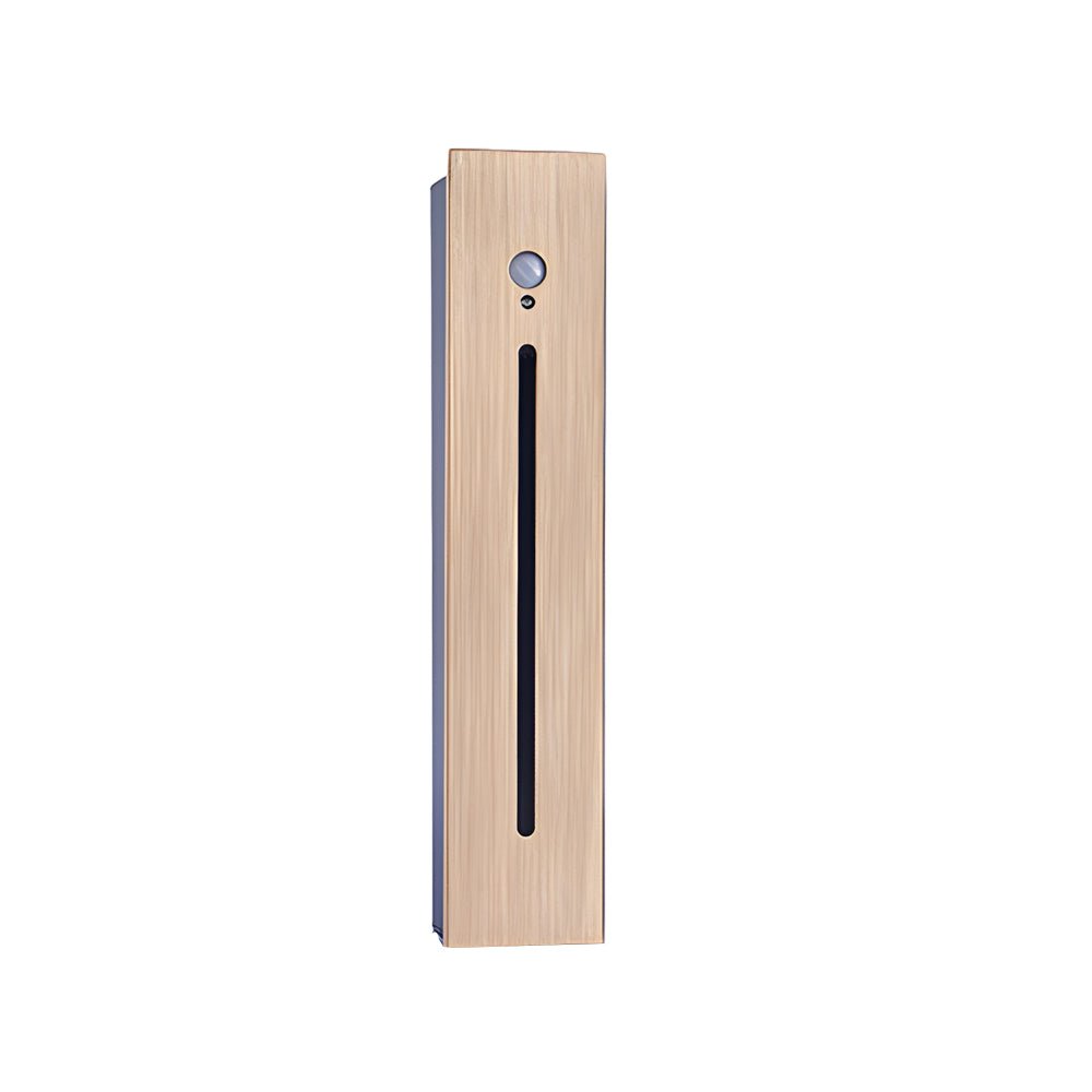 Contemporary Vertical Recessed LED Stair Light — Die-Cast Aluminum, Motion Sensor, IP44, 3W, Indoor/Outdoor