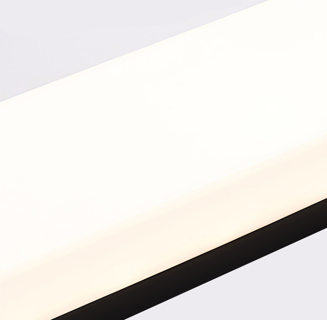 Modern Rectangular Outdoor Wall Sconce — Stainless Steel & Acrylic, LED, Dual Color Temperature, IP65, 17.7" / 23.6" / 35.4"