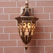 vintage bronze outdoor wall lantern 1 light wall mount fixture