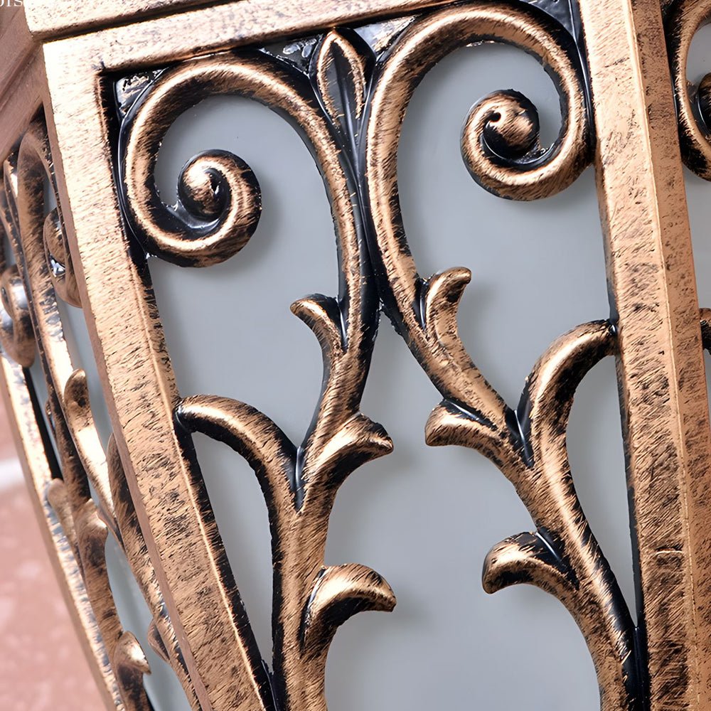 vintage bronze outdoor wall lantern 1 light wall mount fixture