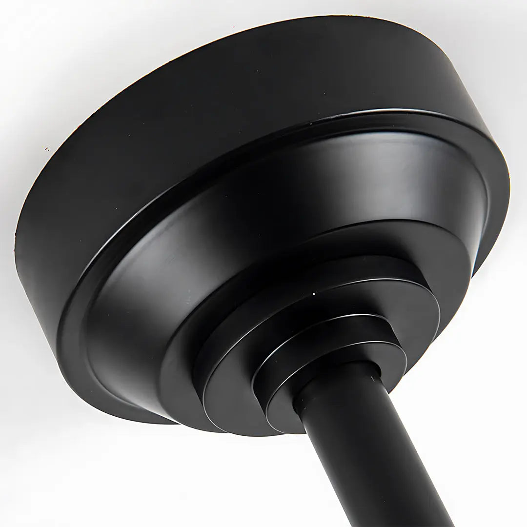 Stylish LED Ceiling Fan with Light in Vintage Design Luxe