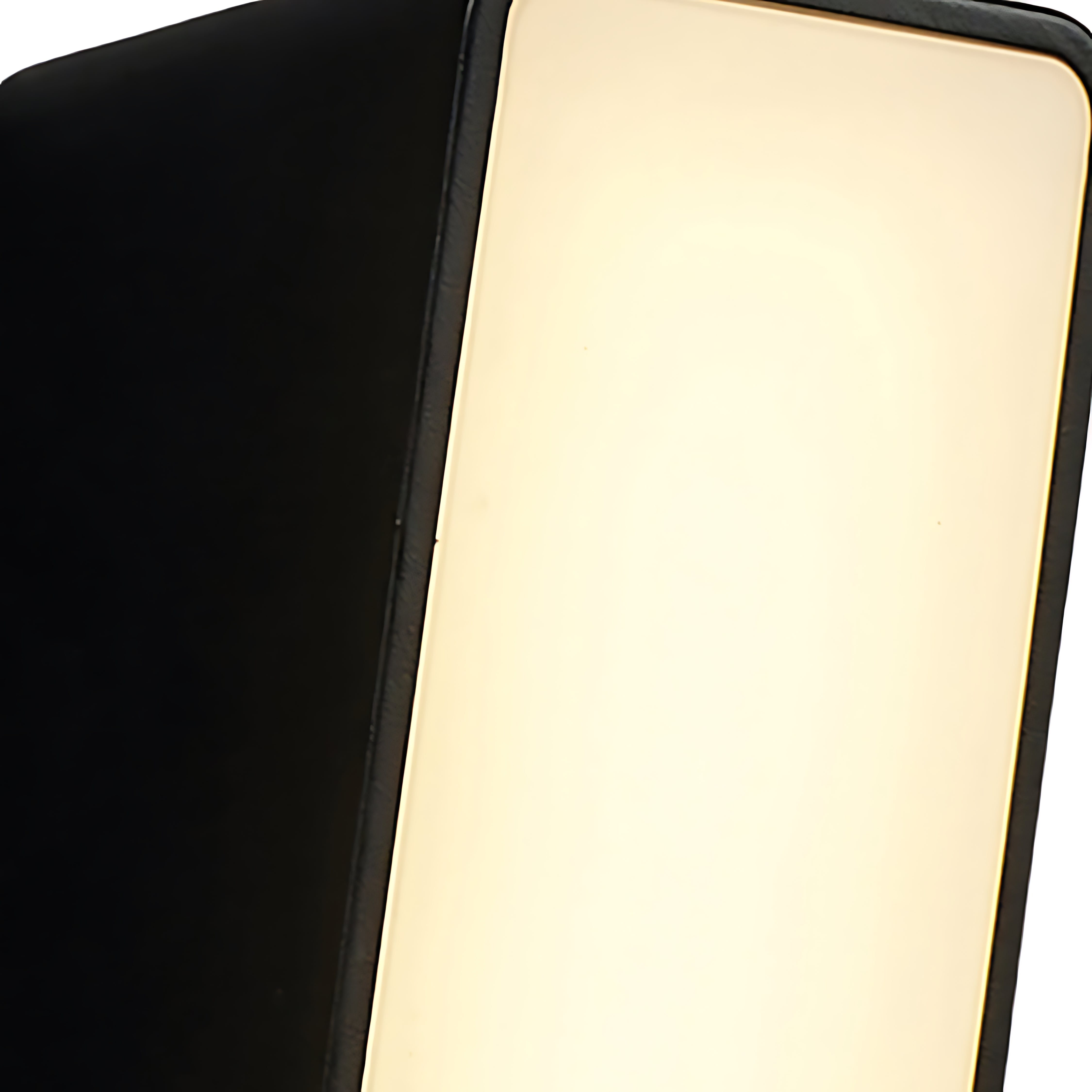 Square Minimalist Outdoor Wall Sconce — Die-Cast Aluminum & Acrylic, LED, IP65, Optional Motion Sensor, 3000K
