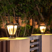 Solar Outdoor Pillar Light — Die-Cast Aluminum, 2W LED, Dual Color Temperature (3000K/6000K), IP65 Weatherproof