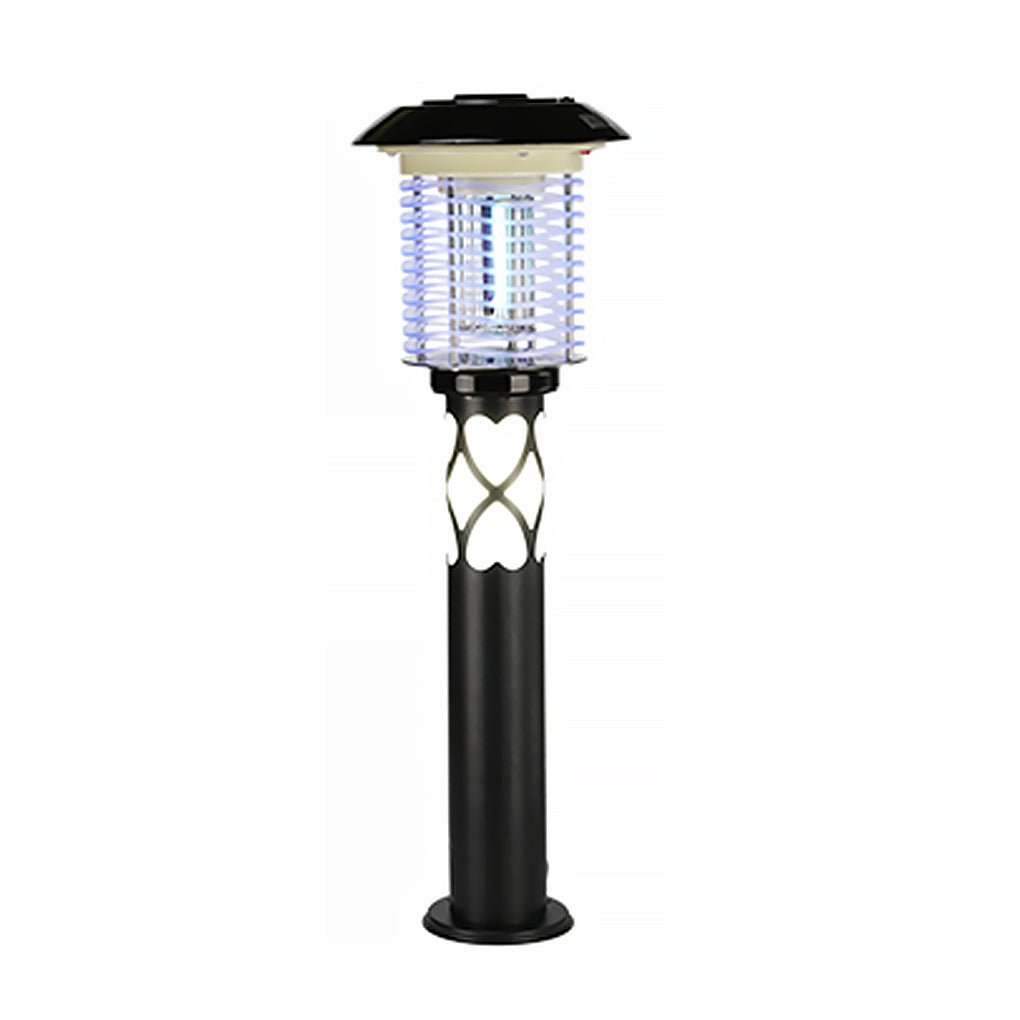 waterproof dual function solar led mosquito lamp for outdoor landscape lighting