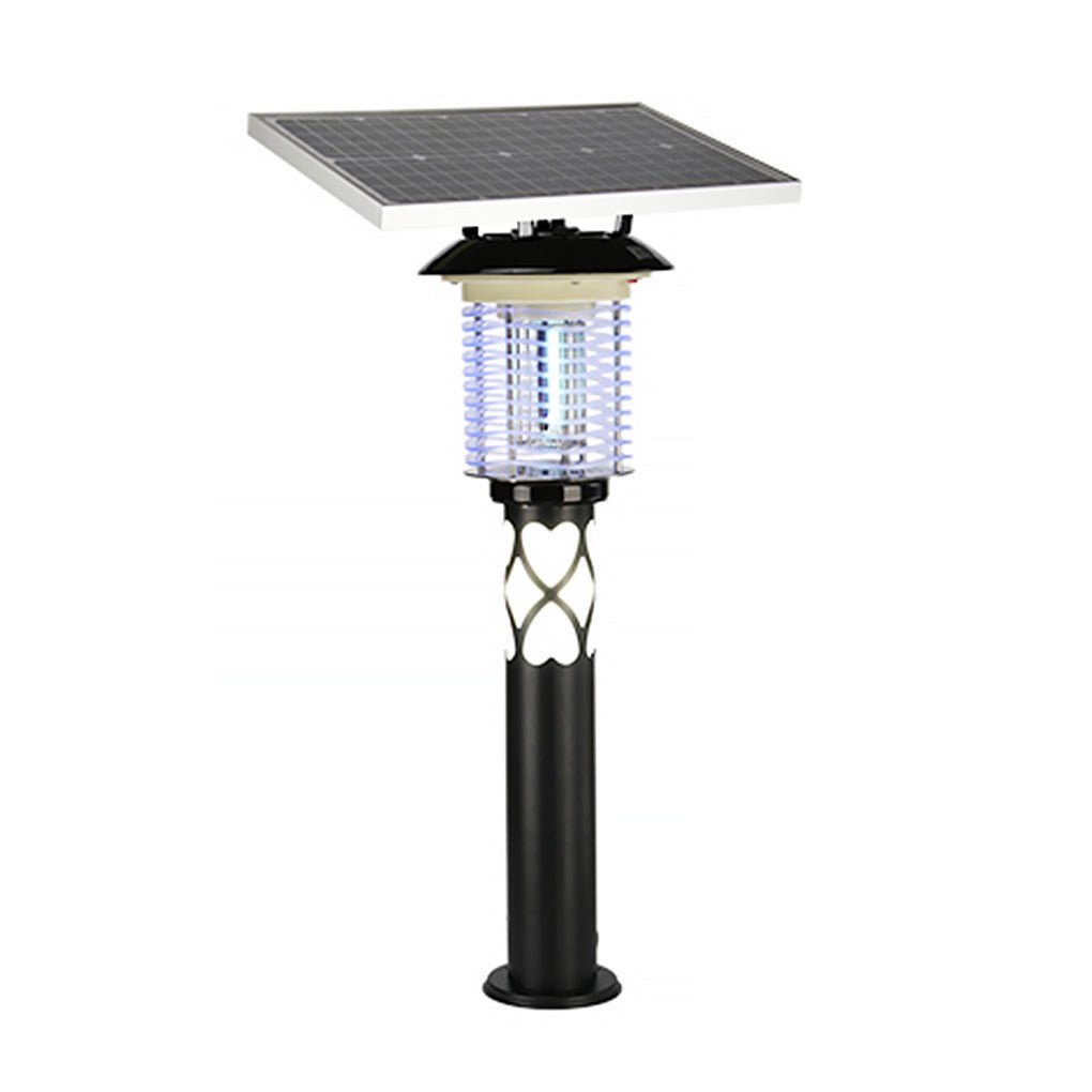 waterproof dual function solar led mosquito lamp for outdoor landscape lighting