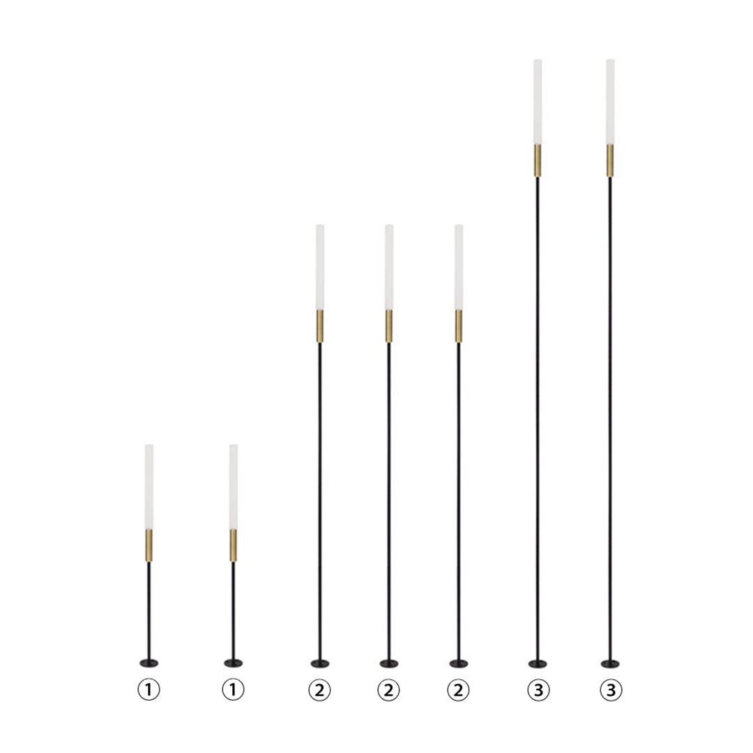 Reed-Shaped Landscape Spike Light — Aluminum, 12W LED, 3000K Warm White, IP65, 4/5/7/11/12-Pack