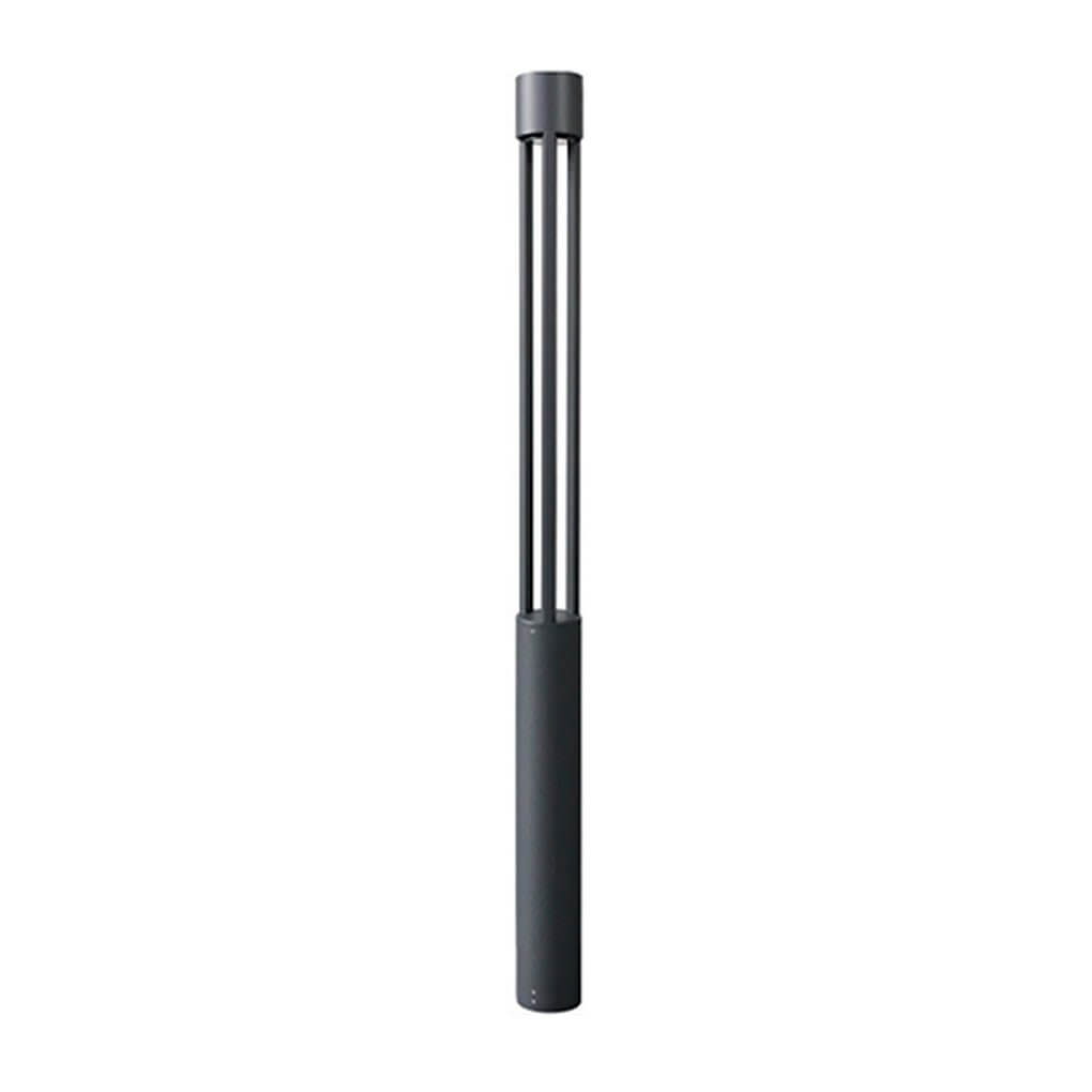 Modern Open-Fixture LED Bollard Light — Die-Cast Aluminum, 30W COB, 3000K, IP54 Weatherproof