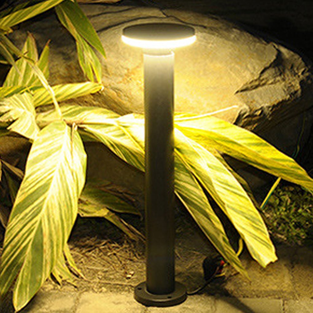 waterproof led landscape lighting outdoor minimalist round and square lawn lamps