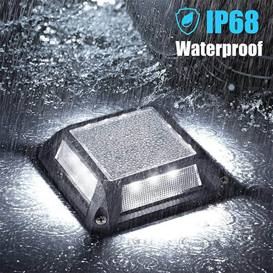 waterproof led path lighting modern heavy duty solar deck lights