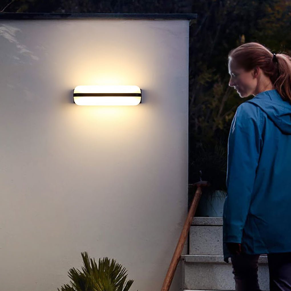 waterproof led wall light in retro industrial style for outdoor balconies and walls