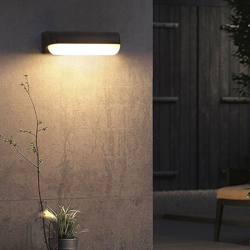 waterproof led wall light in retro industrial style for outdoor balconies and walls