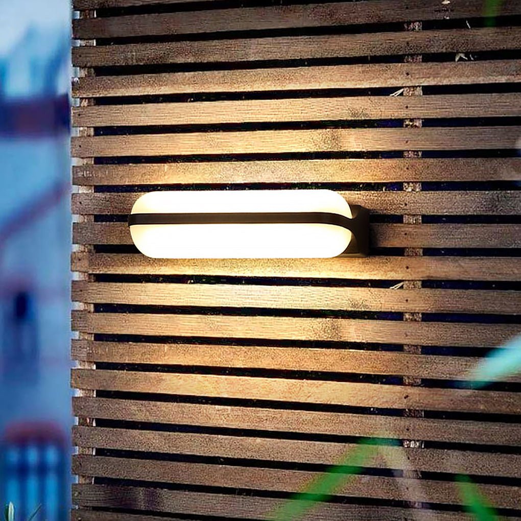 waterproof led wall light in retro industrial style for outdoor balconies and walls