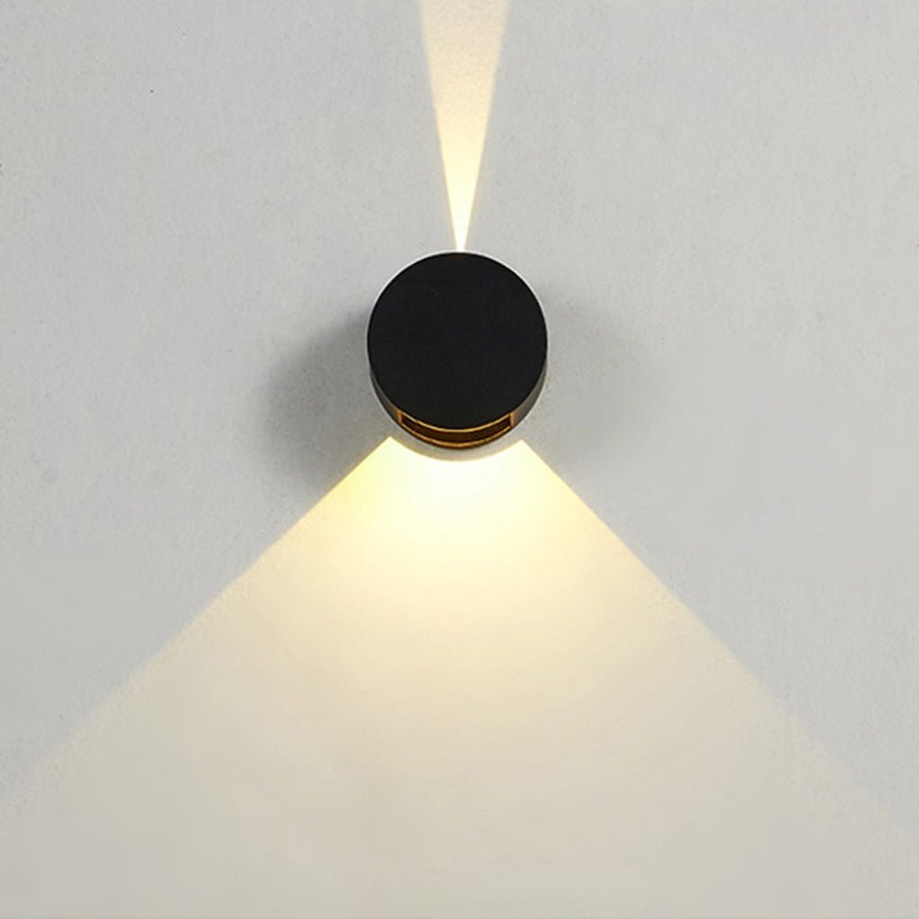 waterproof led wall lights round up and down lighting for indoor and outdoor balconies