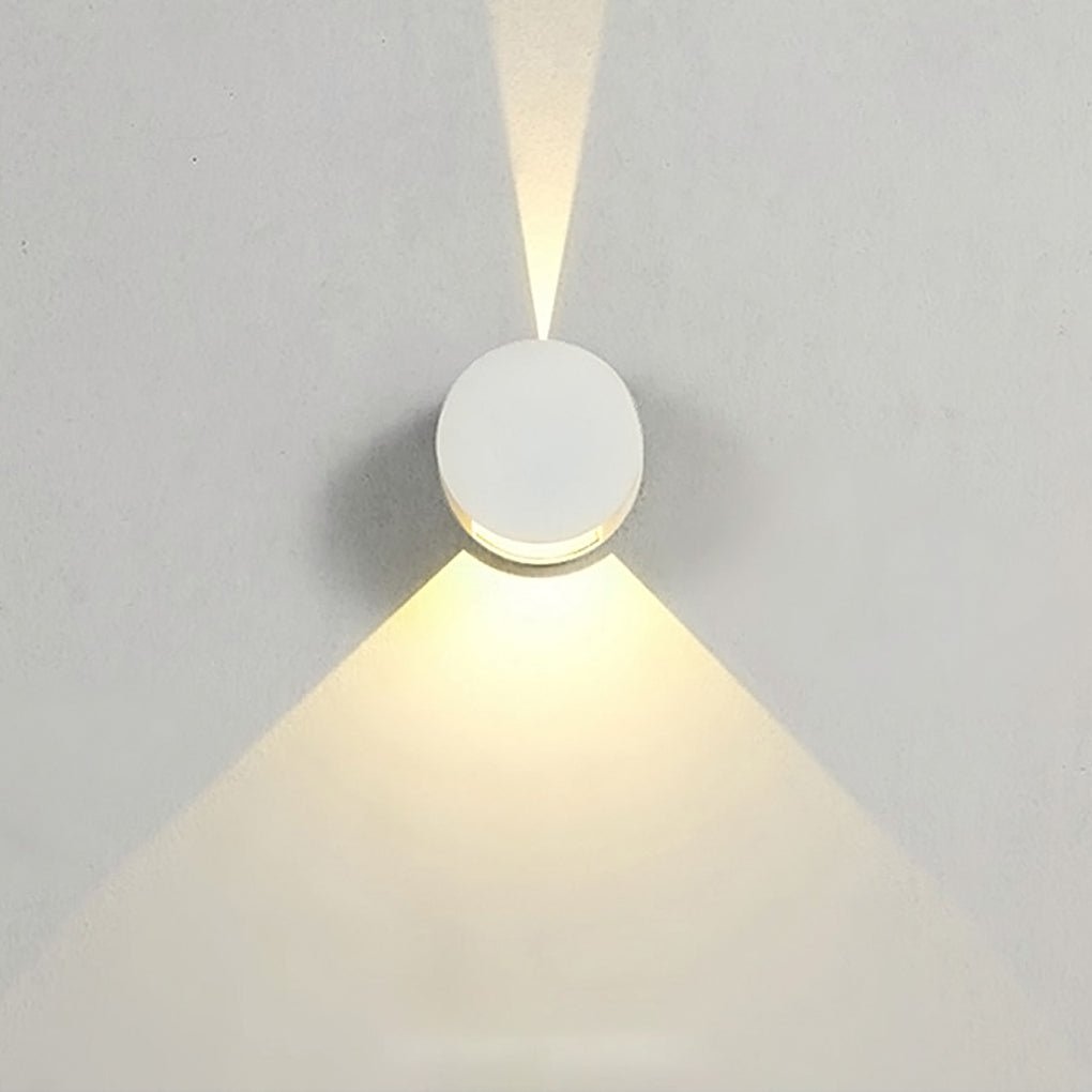waterproof led wall lights round up and down lighting for indoor and outdoor balconies