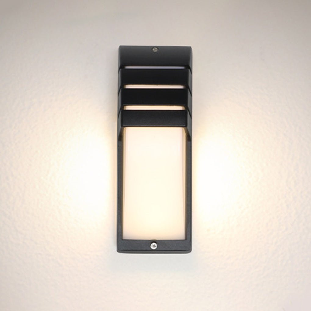 waterproof led wall lights with motion sensor for outdoor balconies terraces and aisles