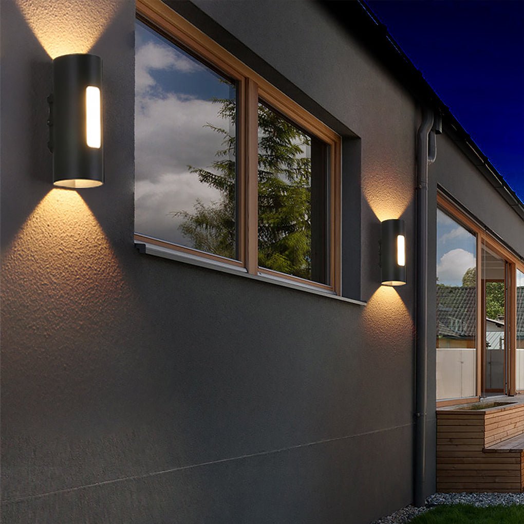 waterproof minimalist led wall light for outdoor stairs terraces gardens and courtyards