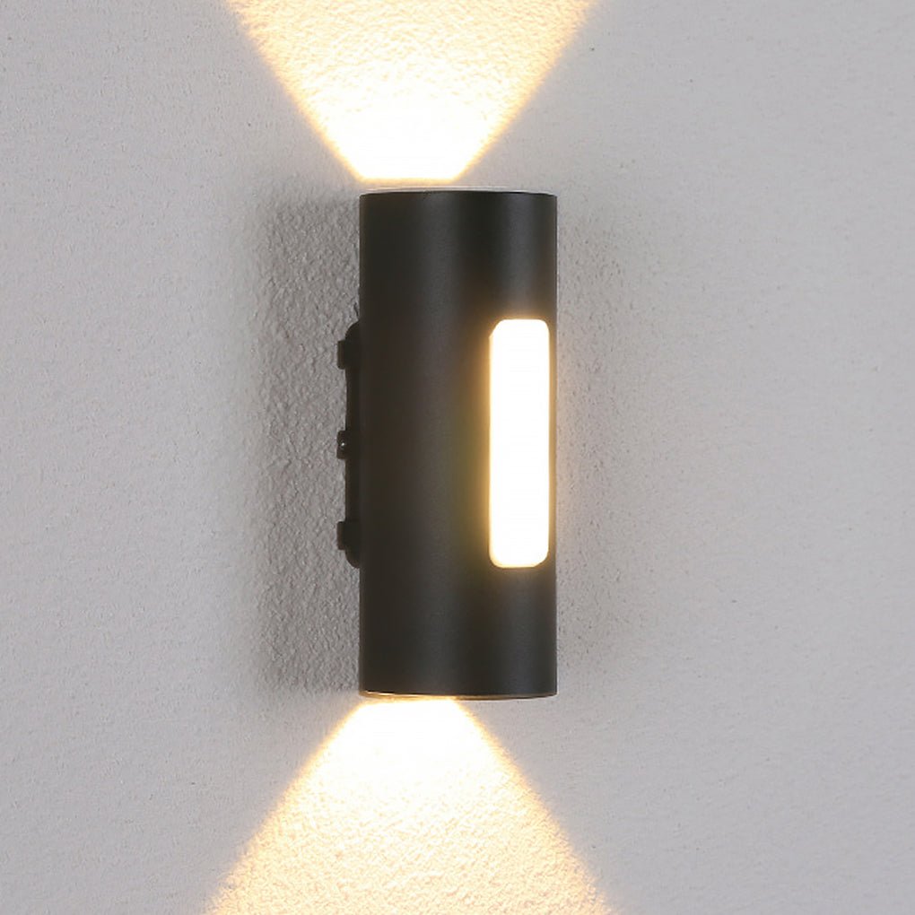 waterproof minimalist led wall light for outdoor stairs terraces gardens and courtyards