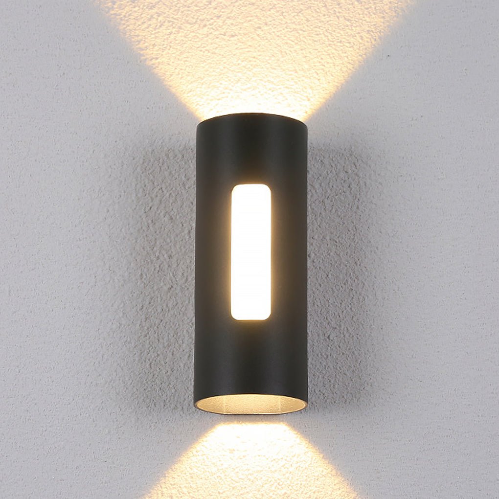 waterproof minimalist led wall light for outdoor stairs terraces gardens and courtyards