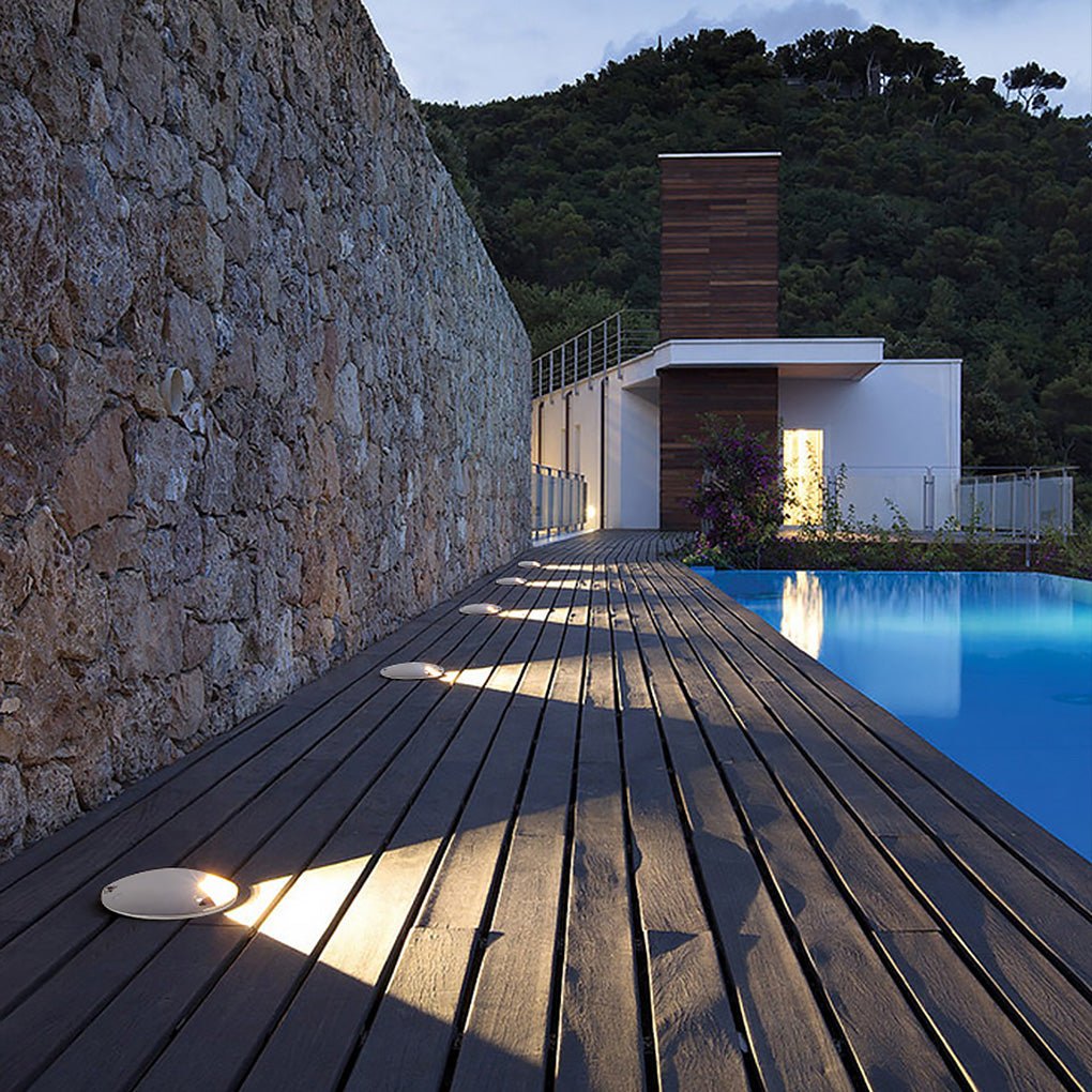 waterproof modern led step lights for underground garden and deck lighting
