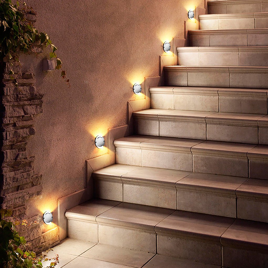 waterproof modern led step lights for underground garden and deck lighting