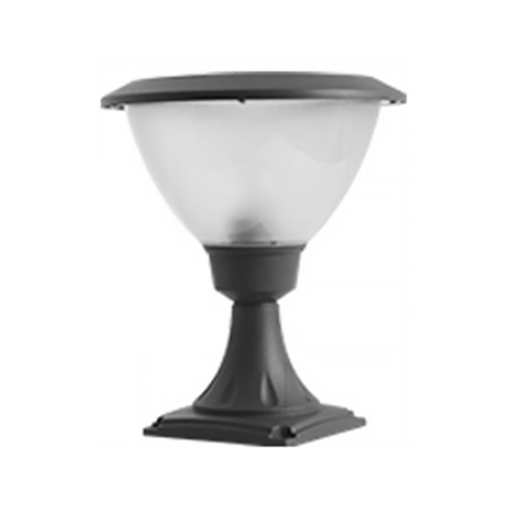Round & Square Outdoor Bollard Light — Die-Cast Aluminum, E27, IP54 Weatherproof