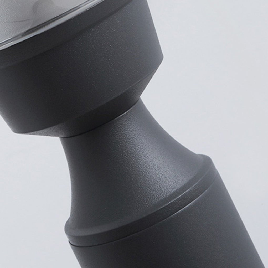 Round & Square Outdoor Bollard Light — Die-Cast Aluminum, E27, IP54 Weatherproof