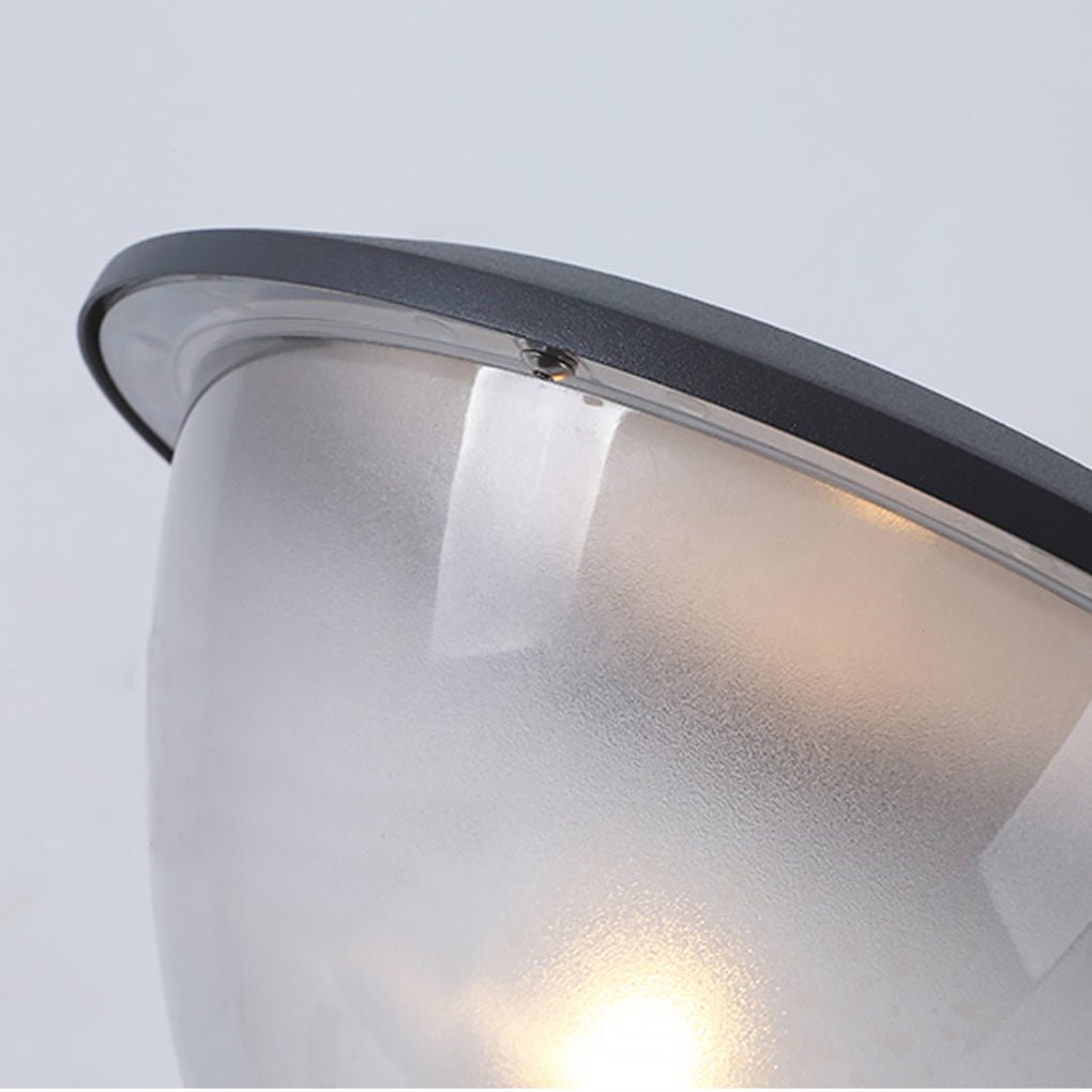 Round & Square Outdoor Bollard Light — Die-Cast Aluminum, E27, IP54 Weatherproof