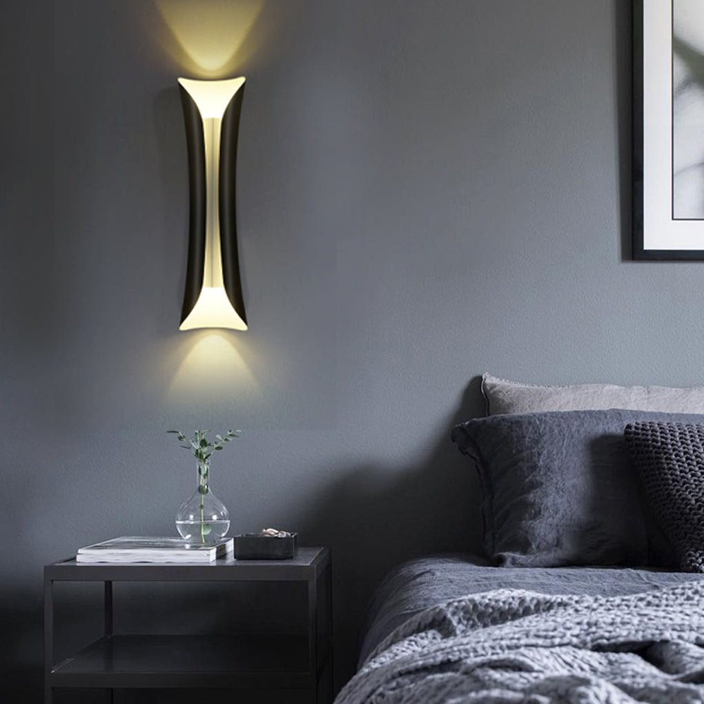 waterproof outdoor wall lights nordic minimalist led wall sconces