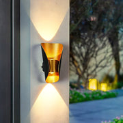 waterproof outdoor wall sconces unique creative up and down lights wall lamp