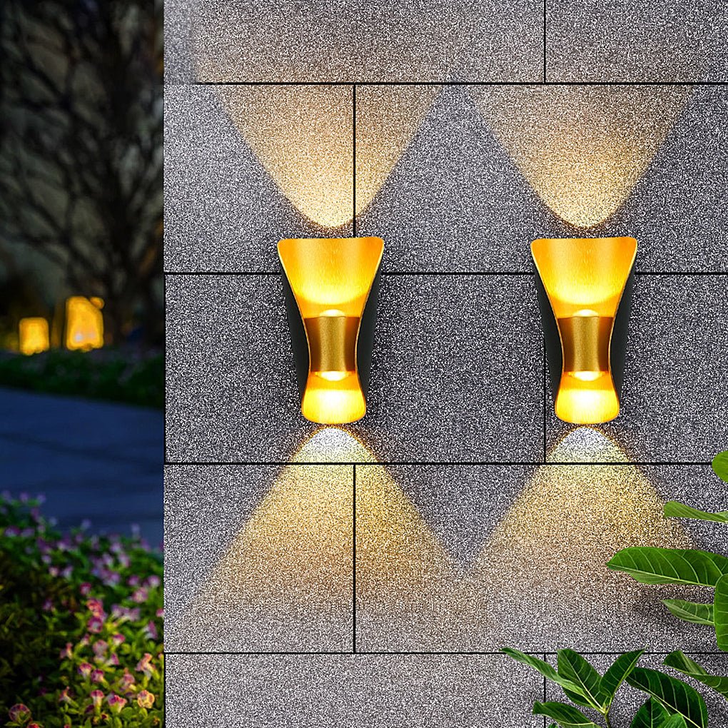 waterproof outdoor wall sconces unique creative up and down lights wall lamp