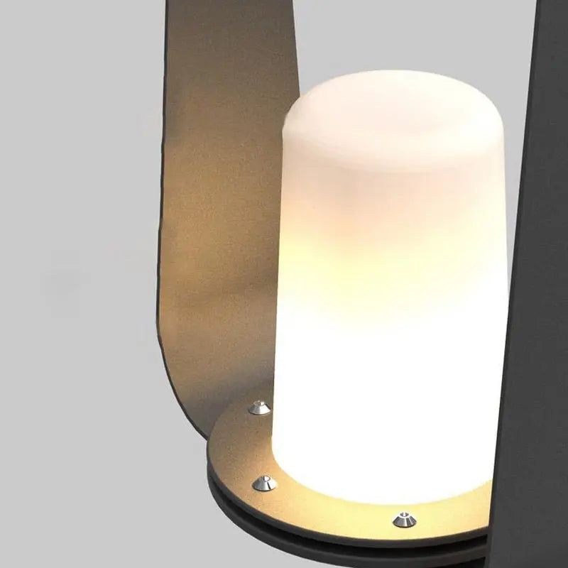 Modern Outdoor Portable LED Table Lamp - Waterproof and USB Rechargeable Luxe