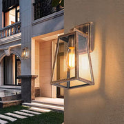 waterproof vintage industrial style glass wall sconce outdoor wall lamp