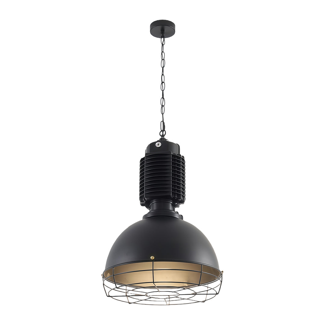 Vintage Industrial Pendant Light — Silver Iron, E27, 9W LED, 59.1" Adjustable Chain, 3 Styles
