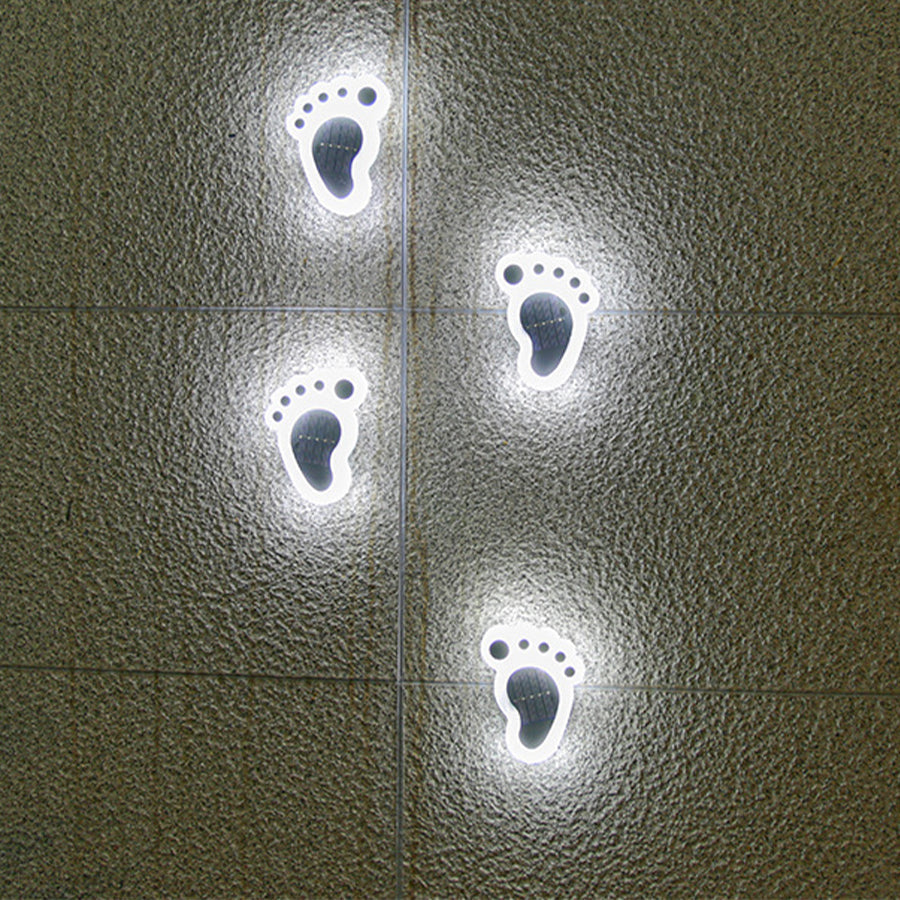 Footprint Solar Step & Deck Light — ABS Plastic, LED, IP44, 3000K / 6000K