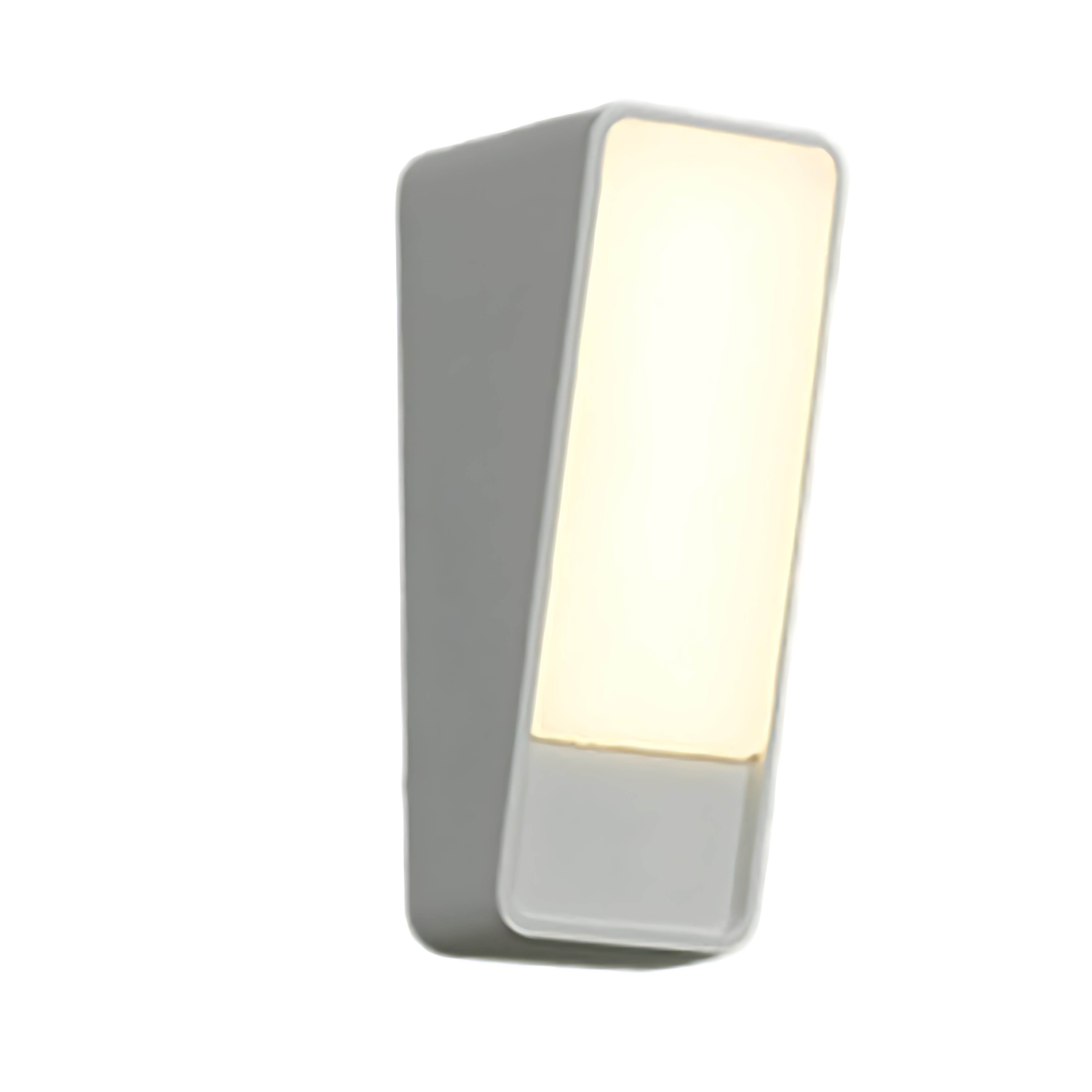 Square Minimalist Outdoor Wall Sconce — Die-Cast Aluminum & Acrylic, LED, IP65, Optional Motion Sensor, 3000K