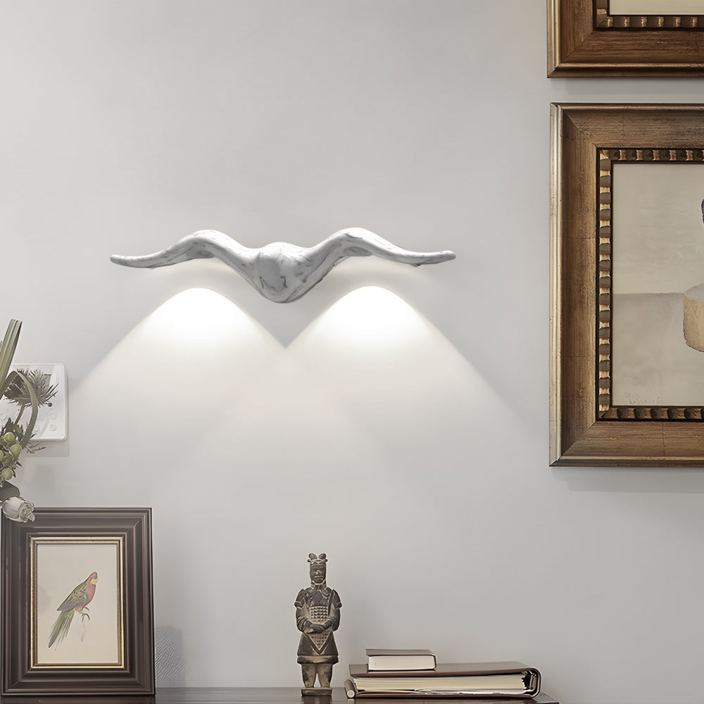 Creative Waterproof Seagull-Shaped Outdoor LED Wall Light - Decorative Lighting