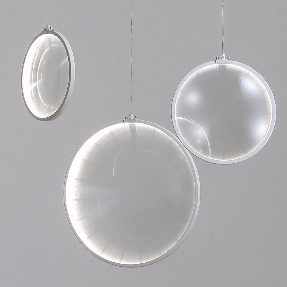 white focus led chandelier with 3 6 or 9 lights