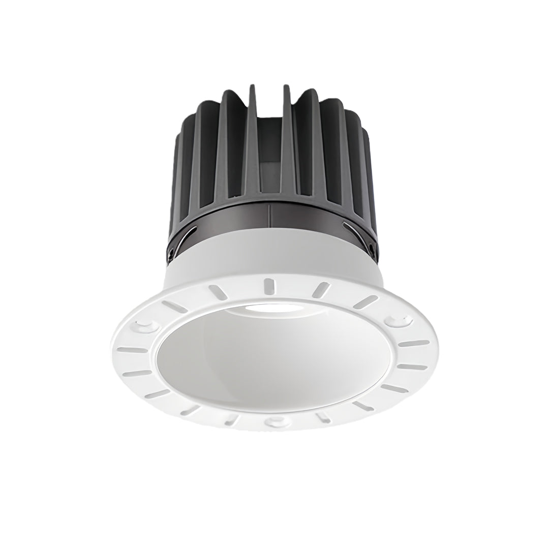 Deep Anti-Glare Recessed LED Spotlight — Aluminum, 7W / 12W / 15W, 3000K or 4000K, Ra98