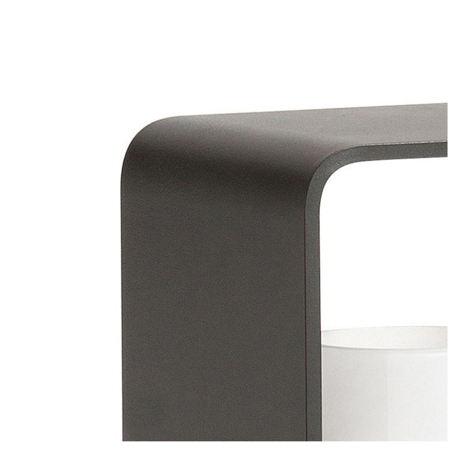 Modern Black Rectangular Frame Outdoor Lantern — Stainless Steel & PMMA, Solar / Hardwired, LED 3200K, IP54, 11", 17", or 29"