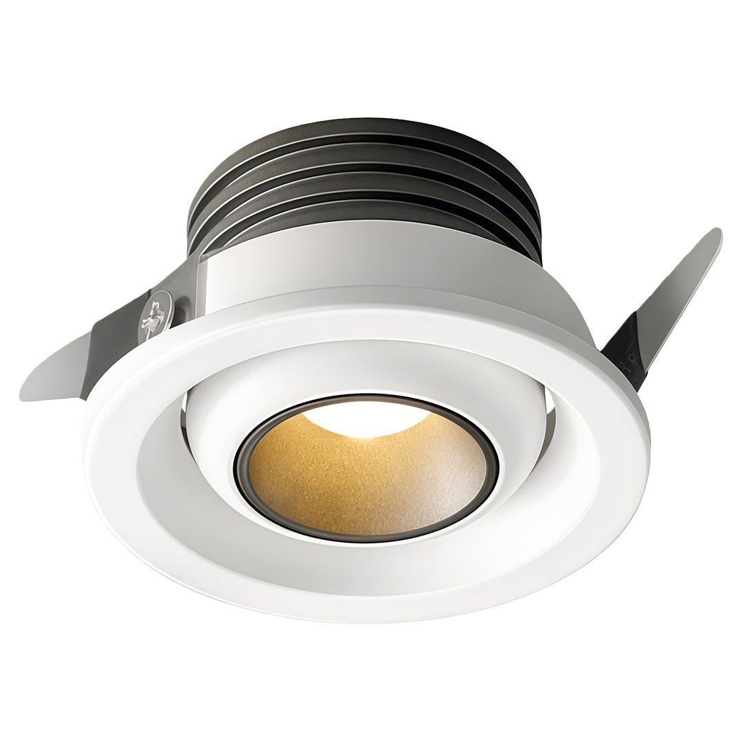 Miniature Anti-Glare Recessed LED Spotlight — Aluminum, 3W, 35mm & 45mm Open-Hole, 3000K / 4000K, CRI 90