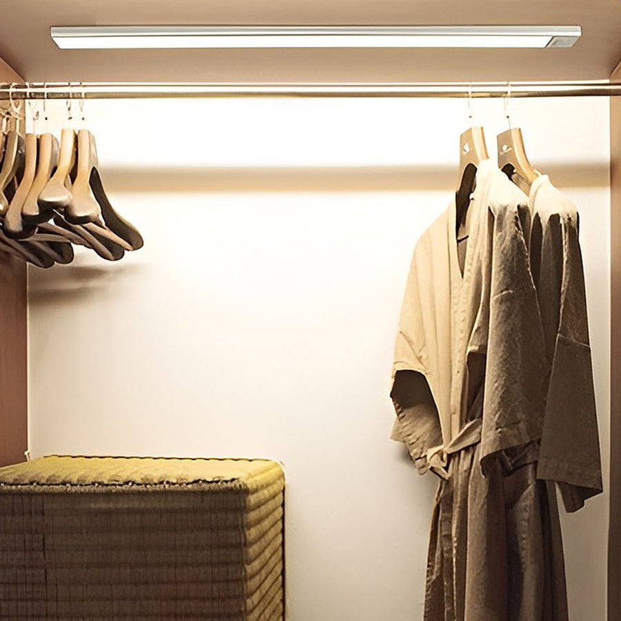 wireless led under cabinet wall light with motion sensor rechargeable and battery operated