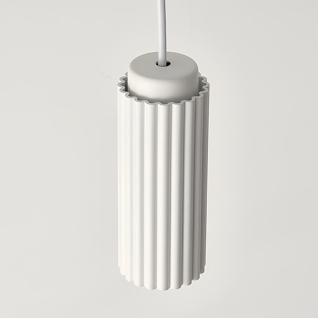 Minimalist Cylinder Mini Pendant — Iron, GU10 5W, Three-Color Temperature, 2m Adjustable Cord