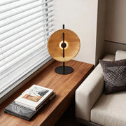Modern Minimalist Wood Table Lamp - Artistic Design Luxe
