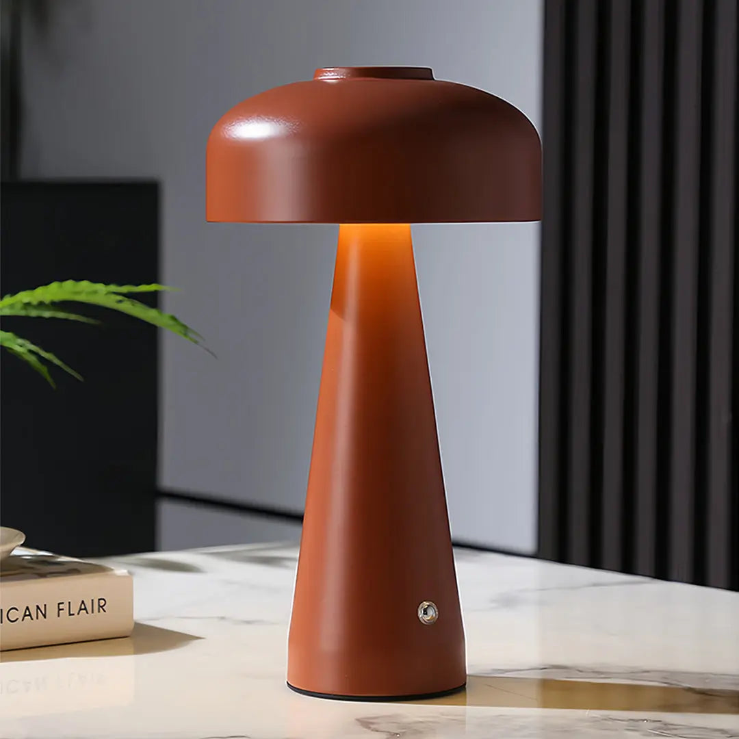 Dimmable Touch Control Portable LED Mushroom Table Lamps Luxe