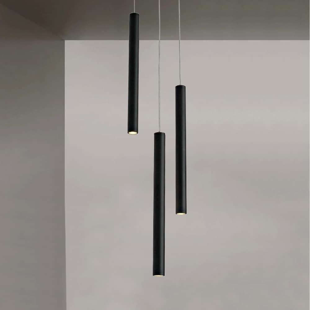 Adjustable LED Multi-Light Pendant Set — Aluminum, 3-Light, Kitchen Island