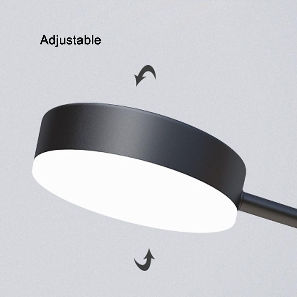 Industrial Sputnik Chandelier — Black Metal & Acrylic, 6-Light LED, 3-Step Dimming, 3000K/6000K