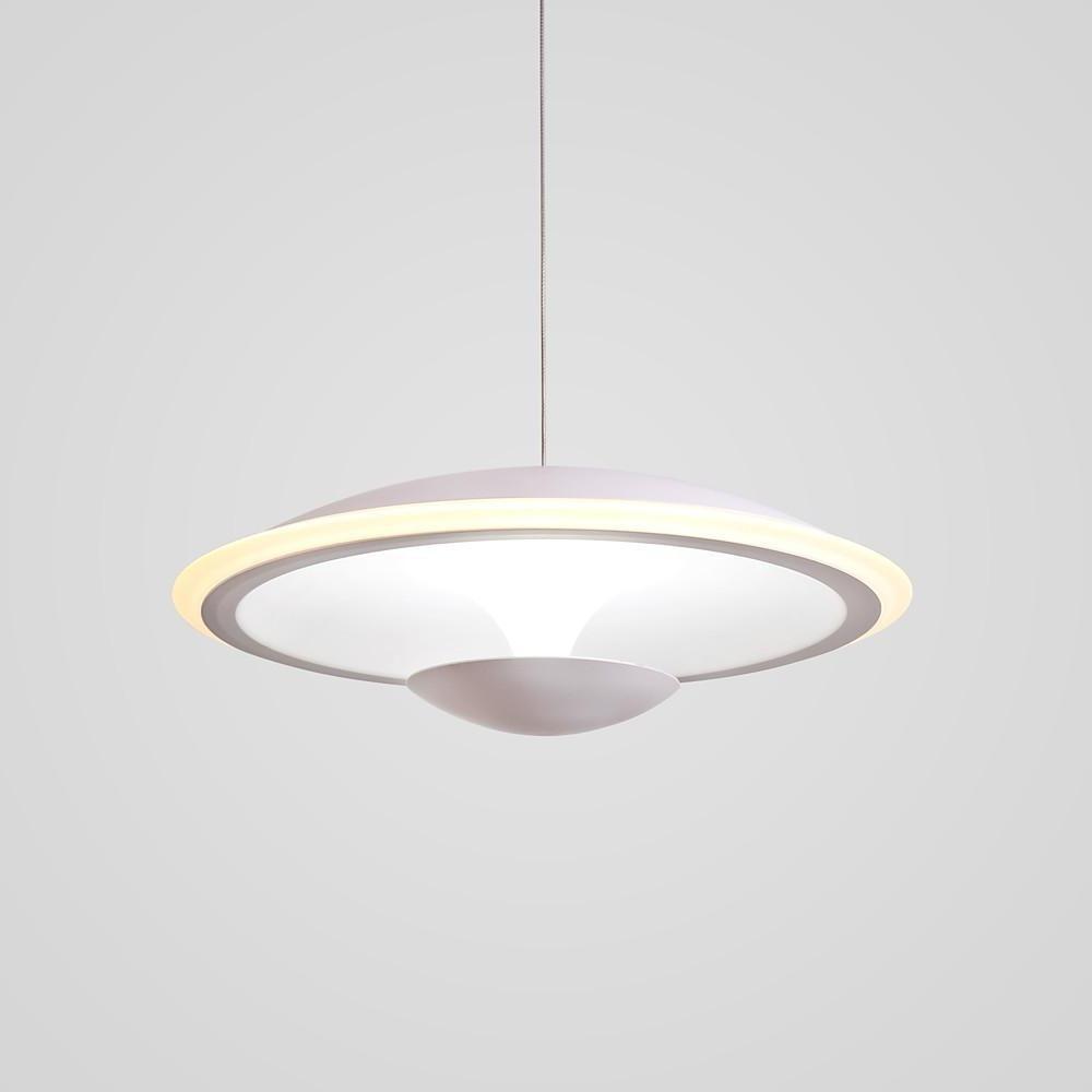 Modern Artistic Island Chandelier — Acrylic and Metal, LED Integrated, 40W, 3000K/6000K, 59" Adjustable Cord