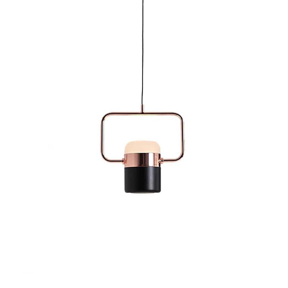 Microphone-Shape Mini Pendant Light — Metal, 10W LED, 3000K, 79" Adjustable Cord