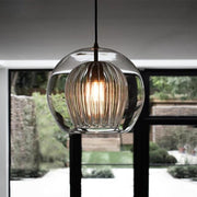 Glass Globe Mini Pendant — Copper, LED E27, 51" Adjustable Cord, 3000K / 6000K